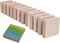 (12-Pack) - 4” x 4” Wooden Blocks for Crafts - 1-Inch Thick Square MDF Block
